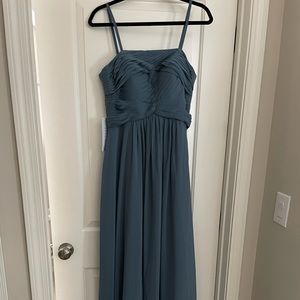 NWT Azazie Imogene bridesmaid dress in Twilight